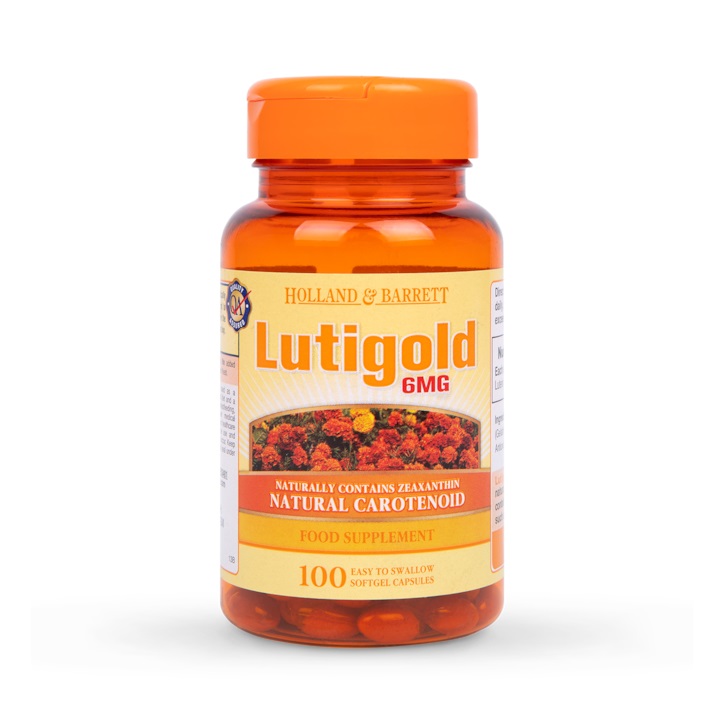 Holland & Barrett Lutigold Lutein 100 Capsules 6mg